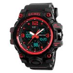 SKMEI 1155B Multifunktionale Herren-Armbanduhr für Outdoor-Sportarten, nachtleuchtend, wasserdicht, großes Zifferblatt