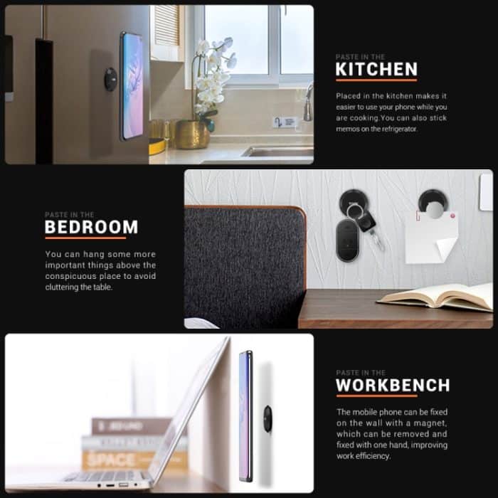 TOPK D21 Kfz-Handyhalterung, magnetisch, universeller Kfz-Handyhalter, D21 – Bild 4