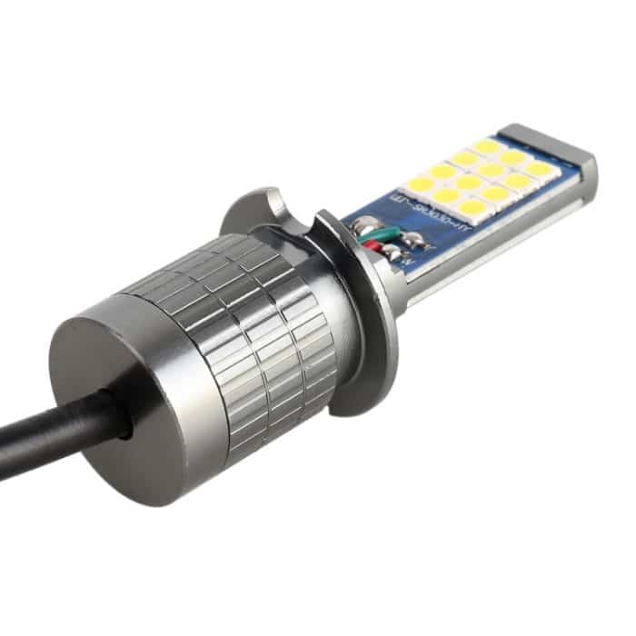 2 Stück DC12–24 V/10,5 W Auto-Nebelscheinwerfer mit 24 LEDs SMD-3030 und Konstantstrom, Kartonverpackung, H3, H11 – Bild 4