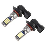 2 Stück DC12–24 V/8,6 W Auto-Nebelscheinwerfer mit 24 LEDs SMD-3030 und Konstantstrom, Beutelverpackung, 9005, 9006
