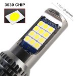 2 Stück DC12–24 V/8,6 W Auto-Nebelscheinwerfer mit 24 LEDs SMD-3030 und Konstantstrom, Beutelverpackung, 9005, 9006 – Bild 5