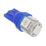 50 Stück T5 / T10 Auto- / Motorradmodifikation LED-Blinker-Umrissleuchte (blaues Licht)