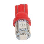 35 PCS T10 Automodifikation LED-Kontrollleuchte mit T10-Lampenfassung (rotes Licht)