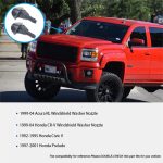 2 PCS Scheibenwischerwischer Jet Wassersprühdüse 76810S10A02 für Honda – Bild 7