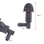 2 PCS Frontscheibenwaschanlage Wischerstrahl Wassersprühdüse 94556605 für Chevrolet Cruze 2009-2014 – Bild 6