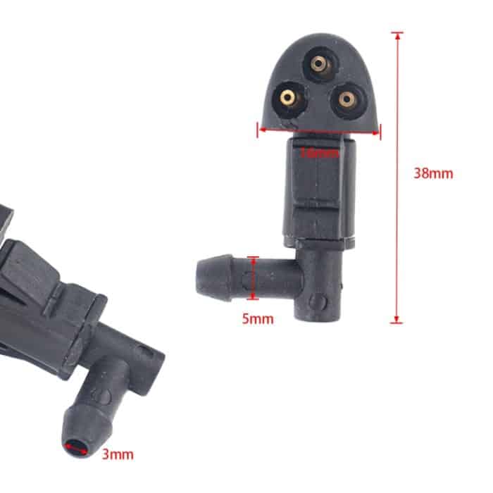 2 PCS Frontscheibenwaschanlage Wischerstrahl Wassersprühdüse 94556605 für Chevrolet Cruze 2009-2014 – Bild 6