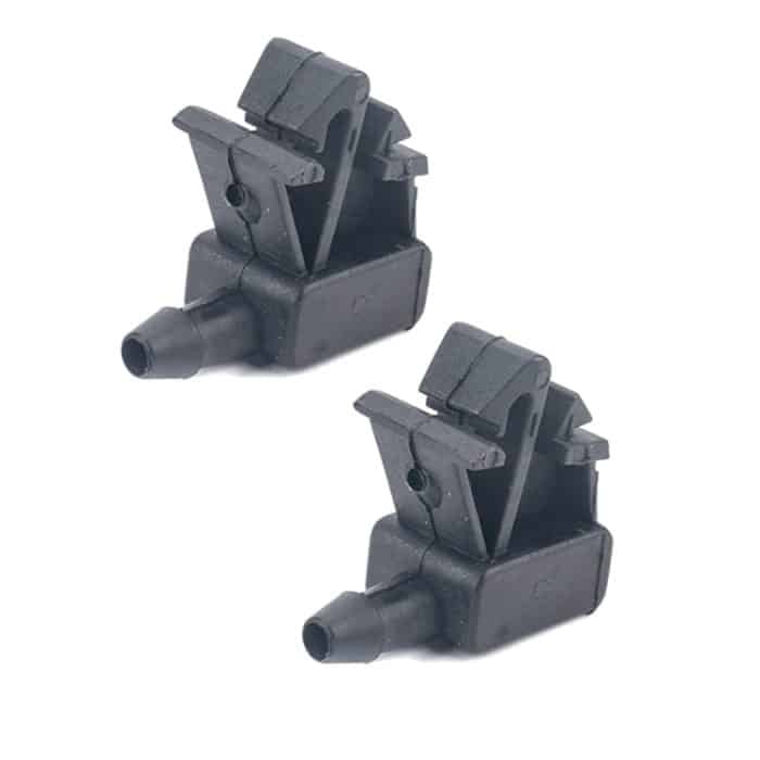 2 PCS Frontscheibenwaschanlage Scheibenwischersprühdüse + Schlauchanschluss Set 6438Z7 für Citroen – Bild 7