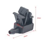 2 PCS Frontscheibenwaschanlage Wischstrahl-Wassersprühdüse 6438Z7 für Citroen – Bild 6