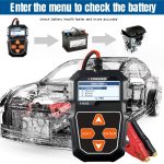 KONNWEI KW208 Auto TFT Farbbildschirm Batterietester Unterstützung 8 Sprachen – Bild 12