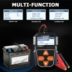 KONNWEI KW208 Auto TFT Farbbildschirm Batterietester Unterstützung 8 Sprachen – Bild 7