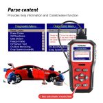 KONNWEI KW860 Auto 2,8-Zoll-TFT-Farbbildschirm Batterietester-Unterstützung 8 Sprachen / I-Schlüsselanalysefunktion – Bild 14