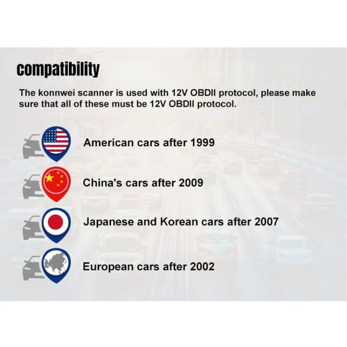 KONNWEI KW860 Auto 2,8-Zoll-TFT-Farbbildschirm Batterietester-Unterstützung 8 Sprachen / I-Schlüsselanalysefunktion – Bild 19