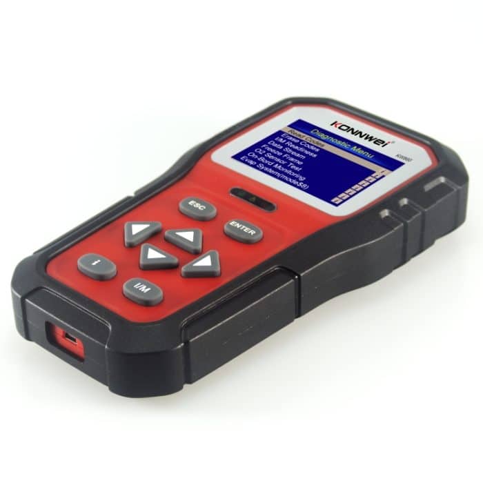 KONNWEI KW860 Auto 2,8-Zoll-TFT-Farbbildschirm Batterietester-Unterstützung 8 Sprachen / I-Schlüsselanalysefunktion – Bild 3