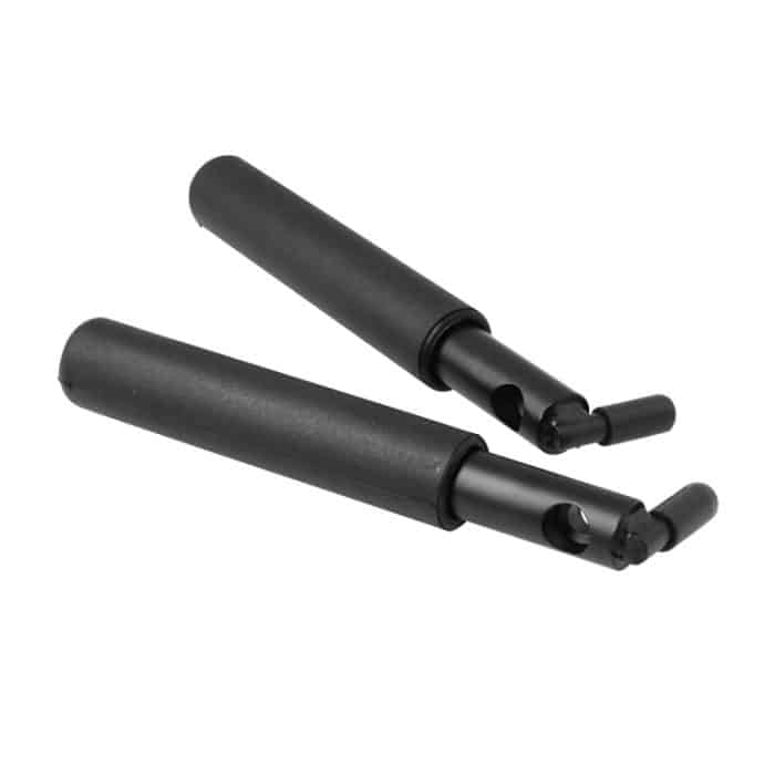 2PCS Car Foot Pegs Rests Pedal Fußstütze Kick Panel für Jeep Wrangler JK JKU JL 2007-2018 – Bild 2