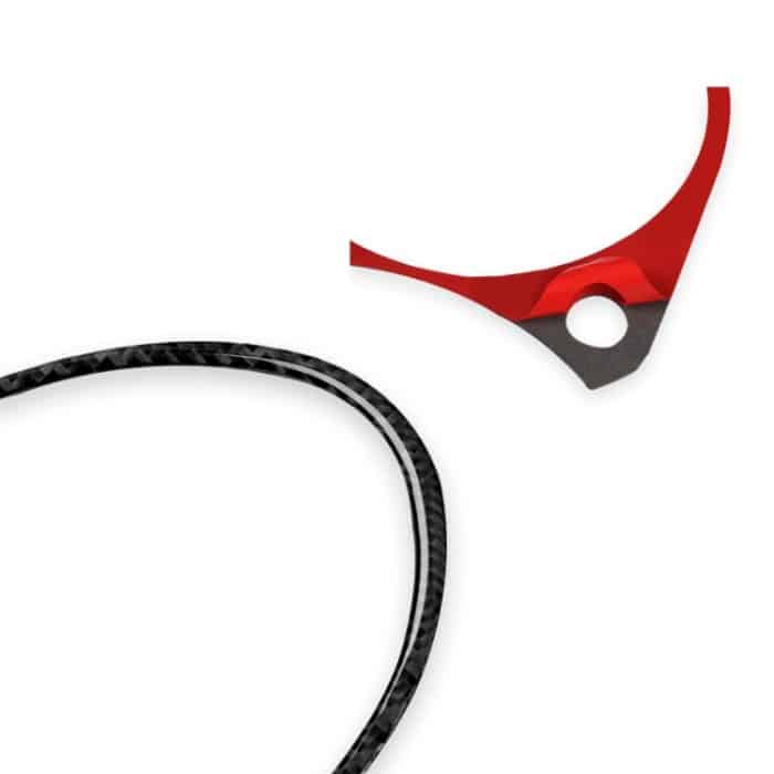 Auto Carbon Fiber Dashboard Panel dekorative Aufkleber für Nissan 370Z Z34 2009-, Links- und Rechtsantrieb Universal – Bild 3