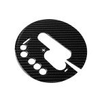 Auto Carbon Faser Schaltgetriebe Panel Dekorative Aufkleber für Nissan 370Z Z34 2009-, Manual Transmission Left Drive, Manual Transmission Right Drive – Bild 2