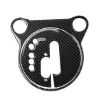 Auto Carbon Fiber Gear Shift Panel Dekorative Aufkleber für Nissan 370Z Z34 2009-, Gear Shift Panel Left Drive, Gear Shift Panel Right Drive