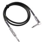 TC048SL 6,35-mm-Stecker gerade auf Winkelstück für E-Gitarre-Audiokabel, 1.8m, 3m, 6m, 10m