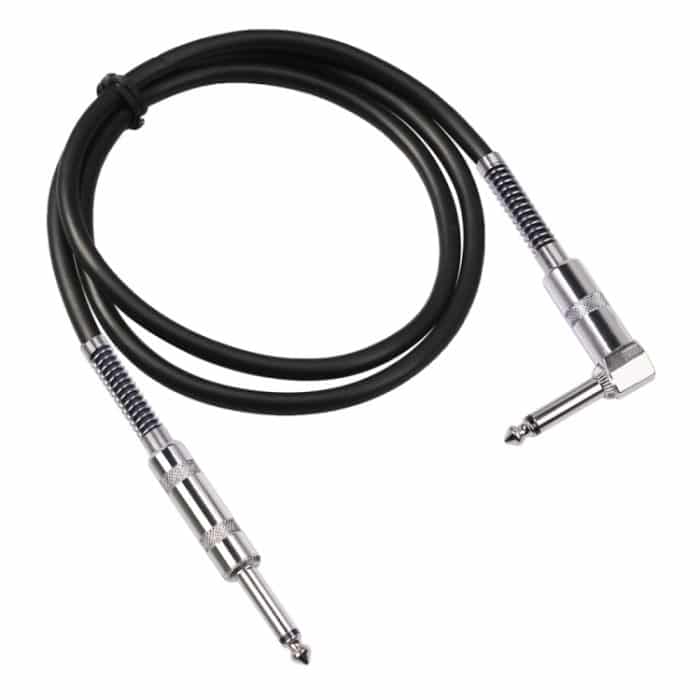TC048SL 6,35-mm-Stecker gerade auf Winkelstück für E-Gitarre-Audiokabel, 1.8m, 3m, 6m, 10m – Bild 1