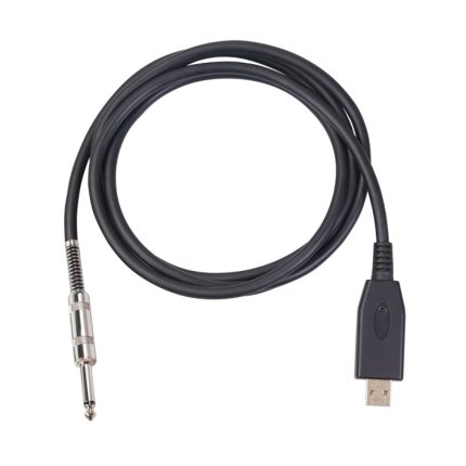 US48S USB-auf-6,35-mm-E-Gitarren-Aufnahmekabel, 2m, 3m