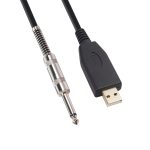 US48S USB-auf-6,35-mm-E-Gitarren-Aufnahmekabel, 2m, 3m – Bild 3