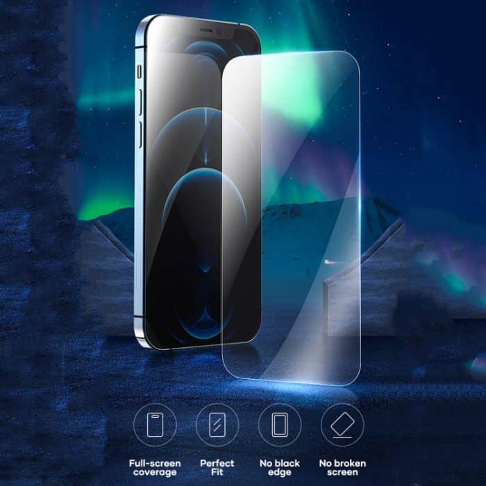 ROCK Vollbildrandlose gehärtete Glasfolie, For iPhone 12 mini, For iPhone 12 / 12 Pro, For iPhone 12 Pro Max – Bild 2