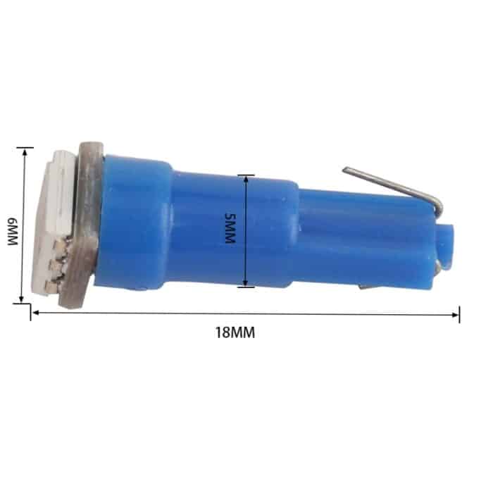 30 PCS T5 1LED SMD-5050 LED-Anzeige für Fahrzeugmodifikation Licht Blaues Licht – Bild 5