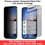IMAK HD Anti-Spionage-Schutzfolie aus gehärtetem Glas, For iPhone 12 mini, For iPhone 12 / 12 Pro, For iPhone 12 Pro Max – Bild 5