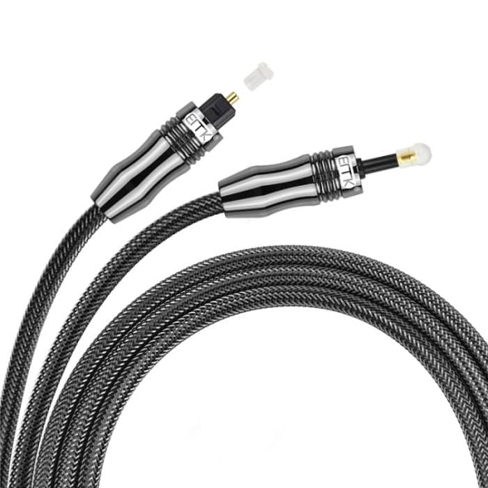 EMK OD1,0 mm 3,5 mm Digital Sound Toslink auf Mini Toslink Digital Optical Audio Kabel, 1m, 1.5m, 2m, 3m, 5m – Bild 4