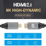 HDMI2.1 8K 120Hz High Dynamic HD-Kabel, 120Hz 50cm, 120Hz 1.5m, 120Hz 2m, 120Hz 3m, 120Hz 5m – Bild 4