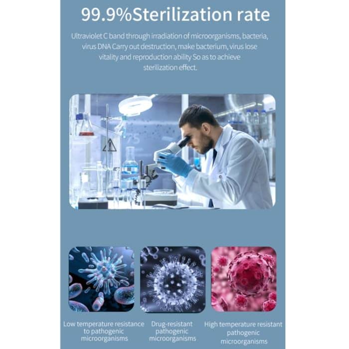 L11 Multifunktions-UVC-UV-Maske, Schmuck, Zahnbürste, Handy-Sterilisationsbox, L11 Multi-function Box – Bild 9