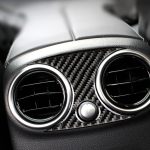 Auto-Carbon-Faser-hinterer Luftauslass-mittlerer dekorativer Aufkleber für Mercedes-Benz C-Klasse W205 C180 C200 C300 GLC, Links- und Rechtsantrieb Universal, Solid Color Rear Air Outlet Middle, Rear Air Outlet Middle – Bild 5