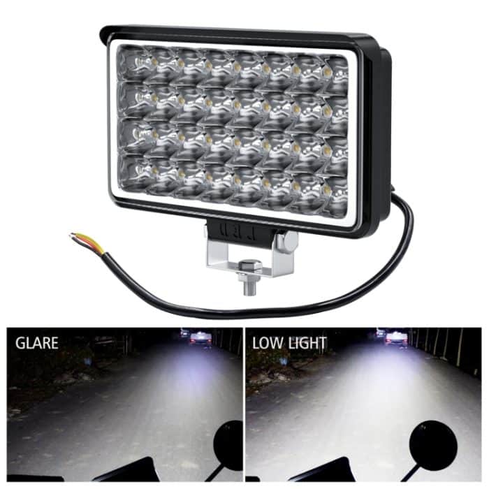 WUPP CS-1242A1 Auto 4 Zoll Square 32LEDs Highlight Arbeitslicht Modifizierter Frontstoßstangenlampenscheinwerfer – Bild 8