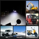 WUPP CS-1242A1 Auto 4 Zoll Square 32LEDs Highlight Arbeitslicht Modifizierter Frontstoßstangenlampenscheinwerfer – Bild 9