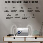 T10 1920x1080P 3600 Lumen tragbarer Heimkino-LED-HD-Digitalprojektor, Android-Version, Android Version – Bild 12