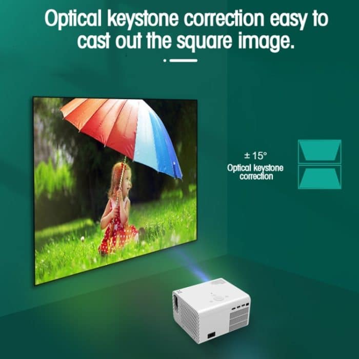 T10 1920x1080P 3600 Lumen tragbarer Heimkino-LED-HD-Digitalprojektor, Android-Version, Android Version – Bild 17