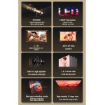 T10 1920x1080P 3600 Lumen tragbarer Heimkino-LED-HD-Digitalprojektor, Android-Version, Android Version – Bild 3