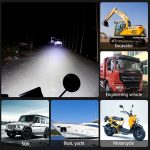 2 PCS WUPP CS-1243A1 Auto 4 Zoll Square 20LEDs Highlight Arbeitslicht Modifizierter Scheinwerfer – Bild 8