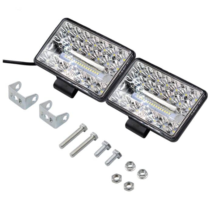2 PCS WUPP CS-1243A1 Auto 4 Zoll Square 20LEDs Highlight Arbeitslicht Modifizierter Scheinwerfer – Bild 10