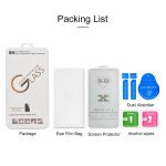 9H 5D Vollkleber-Vollbild-Hartglasfolie, For iPhone XS Max / 11 Pro Max (White) (1 PC), For iPhone X / XS 11 Pro (White) (1 PC), For iPhone XR / 11 (White) (1 PC) – Bild 10