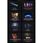 T500 1920x1080P 80 Lumen tragbarer Heimkino-LED-HD-Digitalprojektor, Without Remote Control & Adaptor, With Remote Control & Adaptor – Bild 4