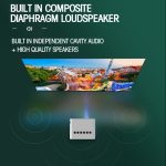 T500 1920x1080P 80 Lumen tragbarer Heimkino-LED-HD-Digitalprojektor, Without Remote Control & Adaptor, With Remote Control & Adaptor – Bild 7