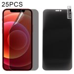 25 Stück 0,1 mm 2,5D Full Cover Anti-Spionage-Displayschutz explosionsgeschützte Hydrogelfolie, For iPhone 12 mini (25 PCS), For iPhone 12 (25 PCS), For iPhone 12 Pro (25 PCS), For iPhone 12 Pro Max (25 PCS)