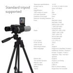 W32 12x32 HD Digital Teleskop 2.0inch LCD Videoaufzeichnung Fernokular Teleskop – Bild 7