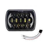 7 Zoll (5x7) / (7x6) H4 DC 9V-30V 30000LM 300W 8LEDS Auto-Quadrat-Form-LED-Scheinwerferlampen für Jeep Wrangler