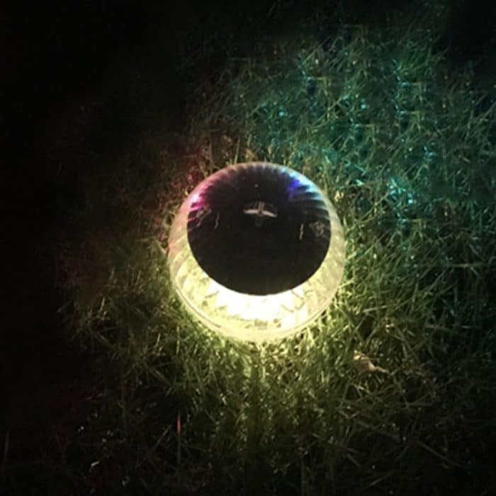 EDA001384101A.jpg Solarenergie-Außenpool-schwimmender Ball-wasserdichte Licht-Garten-Dekorations-Lampe, Floating Ball Warm Light, Floating Ball Colorful Light – Bild 1