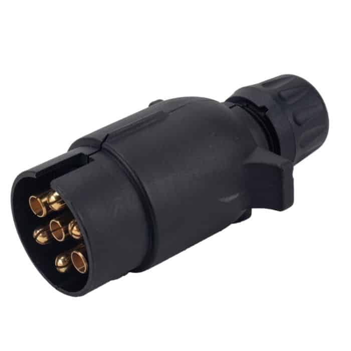 EDA0013971.jpg A4060 12V 7Pin EU Steckdose Verkabelung Stecker Adapter Steckdose für Anhänger – Bild 1