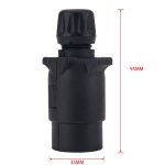 A4060 12V 7Pin EU Steckdose Verkabelung Stecker Adapter Steckdose für Anhänger – Bild 5