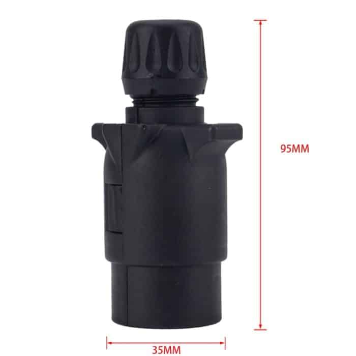 A4060 12V 7Pin EU Steckdose Verkabelung Stecker Adapter Steckdose für Anhänger – Bild 5