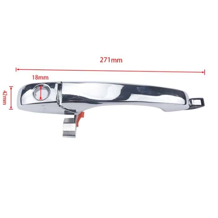 2 Stück A5858 Auto Vorderseite Außentürgriff 4589009AH + 5065800AH für Chrysler 300 2005-2010 – Bild 6